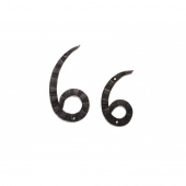 Кованная цифра "6" 15 см