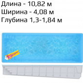Композитный бассейн Ксабия