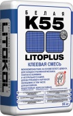 Клей для стеклянной мозаики и плитки LITOPLUS K55 (25 кг.) изображение