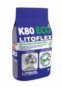 Беспылевая клеевая смесь LITOFLEX K80 ECO (5 кг.) изображение