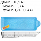 Композитный бассейн Ле Ман