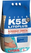Клей для стеклянной мозаики и плитки LITOPLUS K55 (5 кг.) изображение