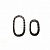 Кованная цифра "0" 15 см
