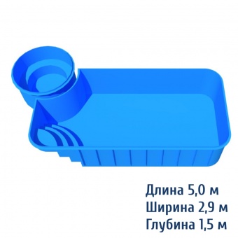 Полипропиленовый бассейн Верона Spa