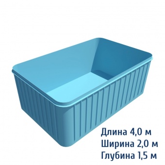 Полипропиленовый бассейн Рим