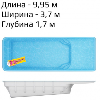 Композитный Бассейн Марсель Атолл
