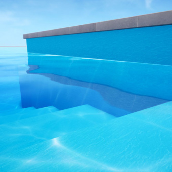 Пленка ПВХ CGT Alkor AQUASTONE 3D ANTISLIP Nordic Blue 1,8 мм 21х1,65 м