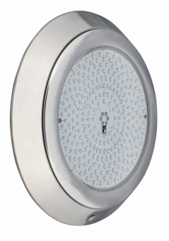 Светильник SlimLED-INOX светодиодный RGB+White D=252 мм 36Вт 12В оправа н/с AISI 304 (универсальный) (052153SS)